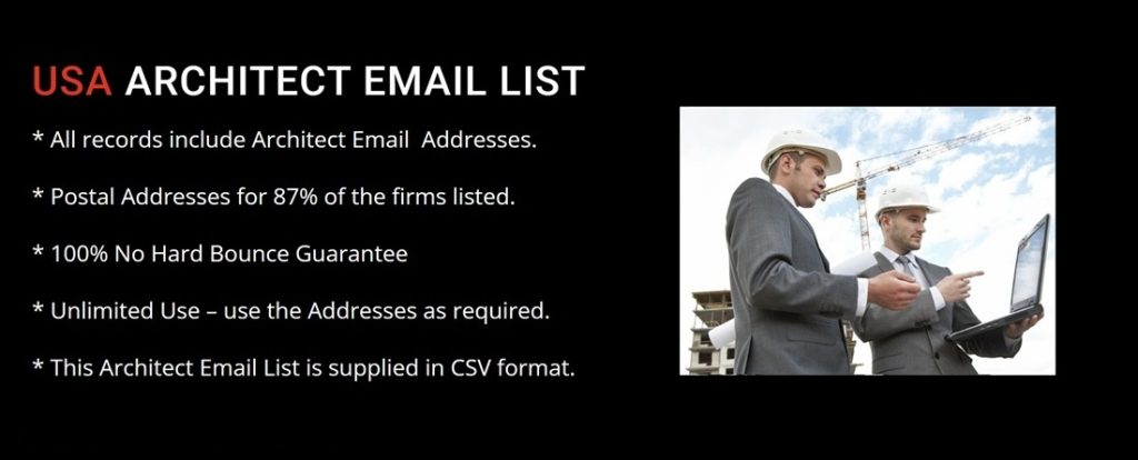 Architects Email List